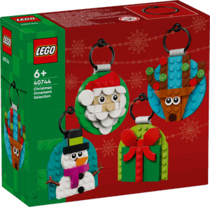 Verschiedene Christbaumanhänger