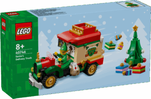 Lieferwagen des Weihnachtsmanns