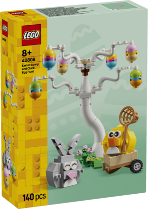 Osterhase und Ostereiersuche