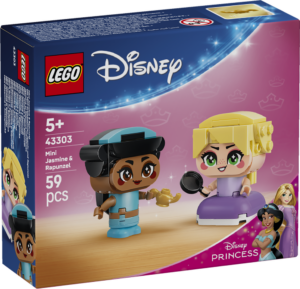 Die Mini-Prinzessinnen Jasmin und Rapunzel