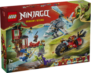 Showdown am Baumhaus mit dem Ninja-Bike