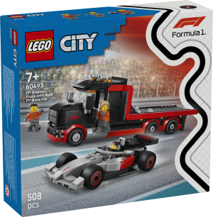 F1® Truck mit Audi F1® Rennwagen
