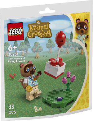 Tom Nook und Ballon-Geschenk