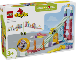 Kreative Sprungschanzen mit kleinen Flitzern 3-in-1-Set