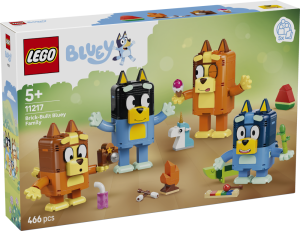 Blueys Familie aus LEGO Steinen