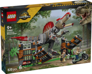 Flucht des Spinosaurus